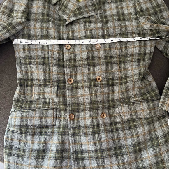 VINCENT SORRENTINO ORIGINAL WOOL BLAZER WITH SHOULDER PADS Men’s EUC 80s vintage - Picture 4 of 12